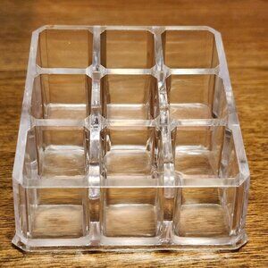 Lipstick Lip Gloss Organizer Small Clear Acrylic Compact Essential Oil Rollerbal
